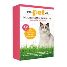 Repeta multivitamin tabletta macskák részére 50 db vitamin, táplálékkiegészítő macskáknak