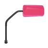 Replay F1 tükör robogóhoz, gumírozott matt, pink fluo, Ø8, átszerelhető, hosszú szár REPLAY Kormányok és tartozékaik Tükrök Tükrök (tuning)