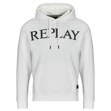 Replay Pulóverek SWEATSHIRT Fehér EU M férfi pulóver, kardigán