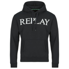 Replay Pulóverek SWEATSHIRT Fekete EU S férfi pulóver, kardigán