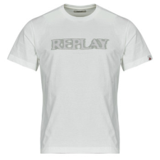 Replay Rövid ujjú pólók T SHIRT Fehér EU XL férfi póló