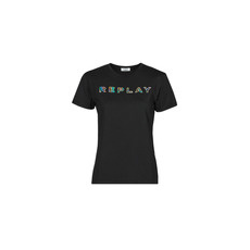 Replay Rövid ujjú pólók W3318C Fekete EU M