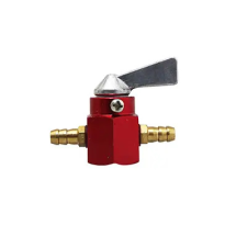 Replay univerzális üzemanyagcsap, 6 mm, piros REPLAY Motor alkatrészek Üzemanyagcsapok, csövek egyéb motorkerékpár alkatrész