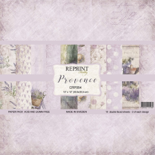 Reprint Papírkészlet - 12&quot; (30 cm) - Provence - Reprint Paper Pack (10 ív) decoupage papír