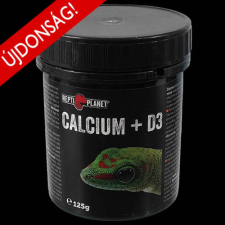 ReptiPlanet Repti Planet Calcium + D3 - kiegészítő takarmány - hüllők részére (125g) hüllőeledel