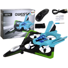 Repülőgép Fighter R/C színes fények kék 16361 helikopter és repülő