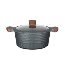 RESTO Főzőedény, fedővel, 24 cm, 4,6 liter, RESTO Capella 93503 (RELA93503) edény