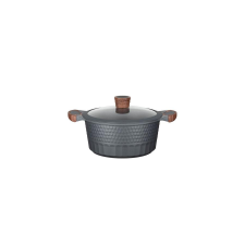 RESTO Kitchenware Capella 4.6 L Round Black, Wood edény