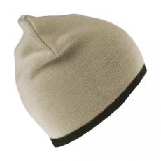 Result Caps Férfi kötött sapka Result Caps Reversible Fashion Fit Hat Egy méret, Kő kék/Olive
