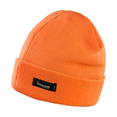 Result Uniszex kötött sapka Result Lightweight Thinsulate Hat Egy méret, Fluorescent Narancssárga