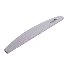 Reszelő íves 150/150 #1051 Szürke, pink középpel körömreszelő