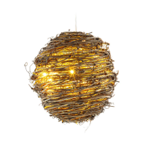 RETLUX RXL 240 Nano LED-es rattan dekorgömb, meleg fehér (50002942) (Retlux50002942) világítás