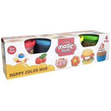 ReToys Gyurma szett, 4 db  Ajánlott 3-14 éves korig unisex (03958) kreatív és készségfejlesztő