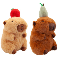 ReToys Kapibara plüss gyümölccsel 14cm  Ajánlott 1-99 éves korig unisex (96457) plüssfigura
