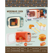 ReToys Mikrohullámú sütőétel  Ajánlott 6-10 éves korig lányoknak (91109) konyhakészlet