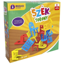 ReToys Széktorony társasjáték  Ajánlott 3-14 éves korig unisex (47273) társasjáték