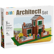 ReToys Téglaház építő 259 db  Ajánlott 3-10 éves korig unisex (91133) kreatív és készségfejlesztő