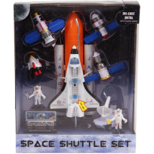 ReToys Űrsikló játékkészlet figurákkal  Ajánlott 3-10 éves korig fiúknak (48576) autópálya és játékautó