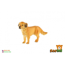 Retriever műanyag kutya 10 cm zacskóban játékfigura