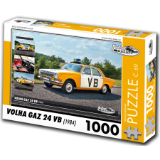  RETRO-AUTÓ Puzzle sz. 69 Volga GAZ 24 VB (1984) 1000 darab puzzle, kirakós