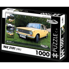 Retro Autók Puzzle VAZ 2101 1981-ből - 1000 darabos puzzle, kirakós