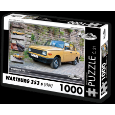 Retro autók puzzle Wartburg 353 S (1984) 1000 darab puzzle, kirakós
