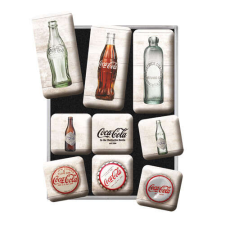 RETRO Coca - Cola Evolution - Mágnes szett hűtőmágnes