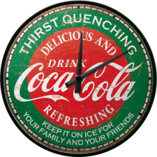 RETRO Coca Cola – Thirst quenching green – Falióra falióra