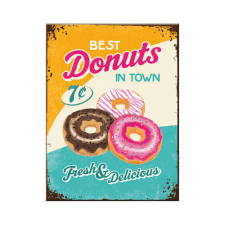 RETRO Donuts - Hűtőmágnes hűtőmágnes
