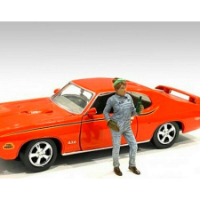 Retro Female Mechanic -IV figura modell 1:18 makett