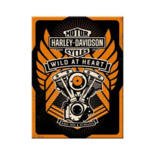 RETRO Harley Davidson “Wild at Heart” - Hűtőmágnes hűtőmágnes