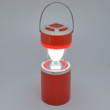 Retro kültéri LED lámpa – hordozható-kihúzható / piros (DP-7407) kültéri világítás