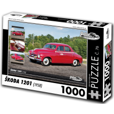 retro puzzle Škoda 1201 1000 darab puzzle, kirakós