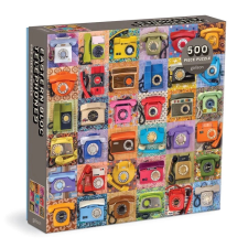 Retro telefonok kirakós játék 500 darabos - Troy Litten puzzle, kirakós