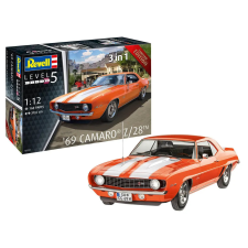 Revell &#039;69 Chevy Camaro Z28 1:12 autó makett 07727R makett