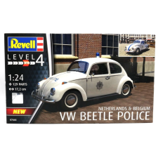 Revell 07666-Volkswagen Beetle Police makett