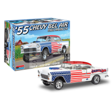 Revell - ’55 Chevy Bel Air “Street Machine” - (1:24) autó makett 14519R makett
