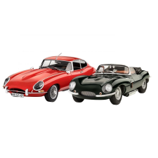 Revell Ajándék készlet Jaguar autók 100. évfordulója műanyag modell (1:24) (05667) autópálya és játékautó