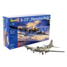 Revell B-17F Memphis Belle 1:72 repülő makett 04279R makett