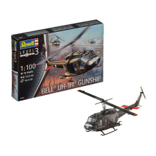  Revell Bell UH-1H Gunship  1:100 makett helikopter (04983) makett