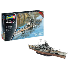 Revell German Battleship WWII Tirpitz 1:350 makett hajó (5096) makett