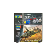  Revell Model Set AH-64A Apache 1:100 (64985) makett