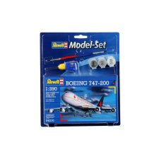  Revell Model Set Boeing 747-200 1:390 (64210) makett