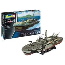  Revell Patrol Torpedo Boat PT-588/PT-57 1:72 (05165) makett