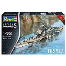 Revell Plastic model ship Tirpitz 1:350 makett