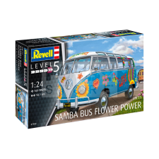 Revell Samba T1 Flower Power 1:24 autó makett 07050R makett