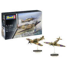  Revell Supermarine Spitfire Mk.Ia & Hawker Hurricane Mk.I 1:144 (03771) makett