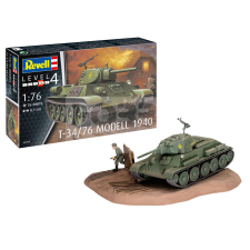 Revell T-34/76 Modell 1940 1:76 harcjármű makett 03294R makett