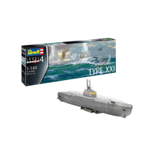 Revell TYP XXI Német tengeralattjáró műanyag modell (1:144) (05177) makett