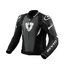 Revit Control motoros bőr dzseki fekete-fehér motoros kabát